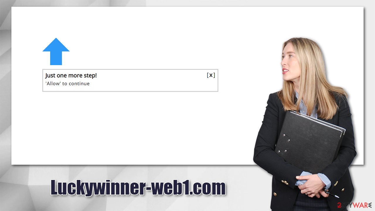 Luckywinner-web1.com virus