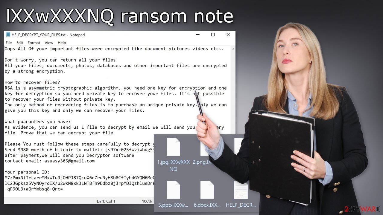 lXXwXXXNQ ransom note