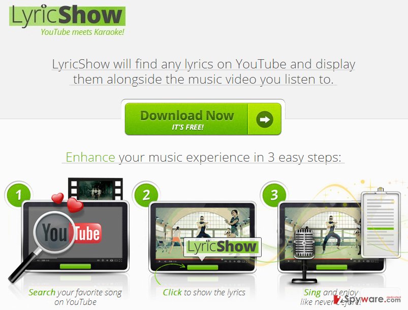 Ads by LyricShow virus snapshot Ads by LyricShow virus snapshot