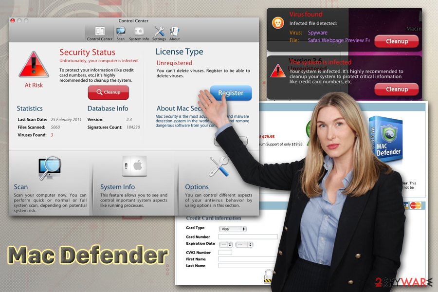 Mac Defender virus