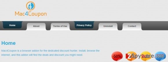 Mac4Coupon snapshot Mac4Coupon snapshot