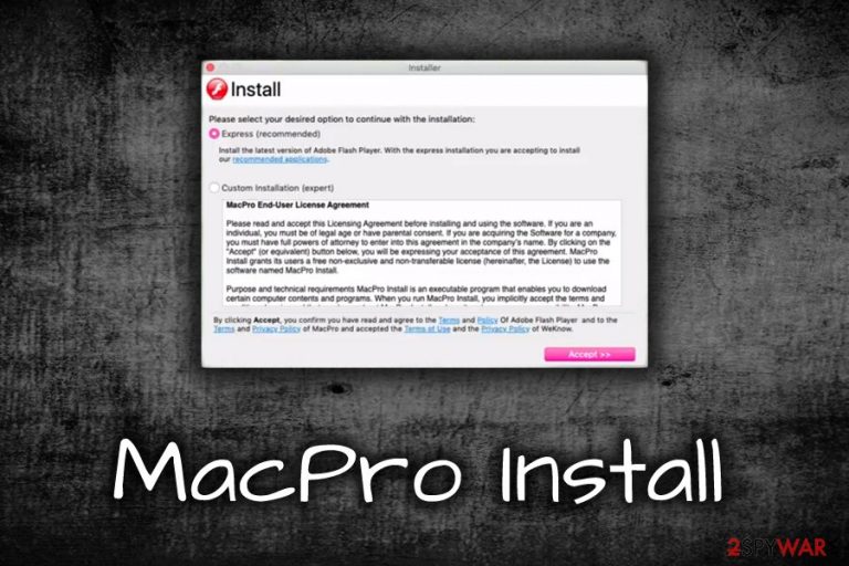 MacPro Install