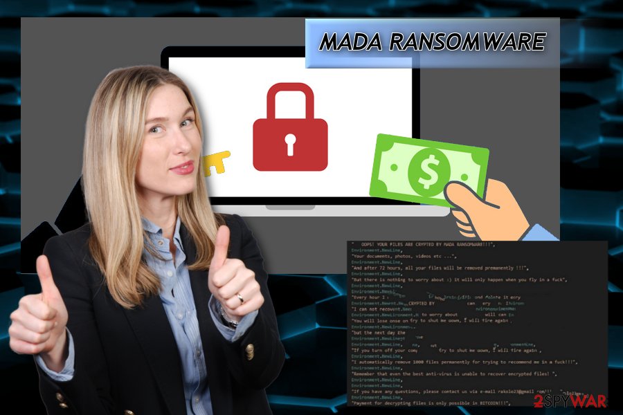 Jigsaw MADA ransomware