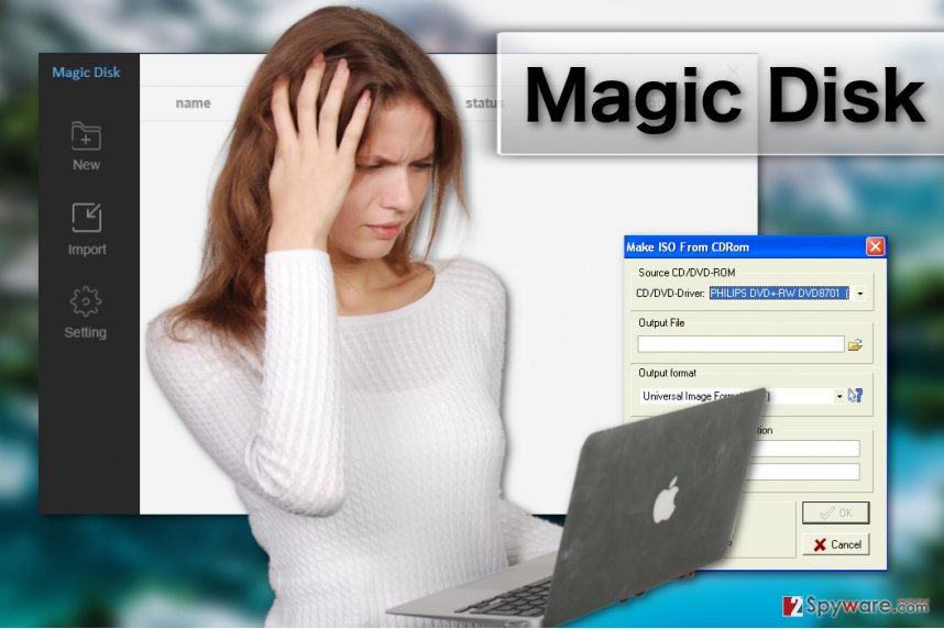 Magic Disk virus image