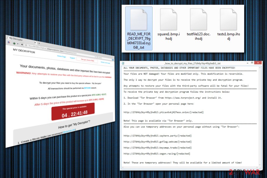 Magniber ransomware encrypts all files