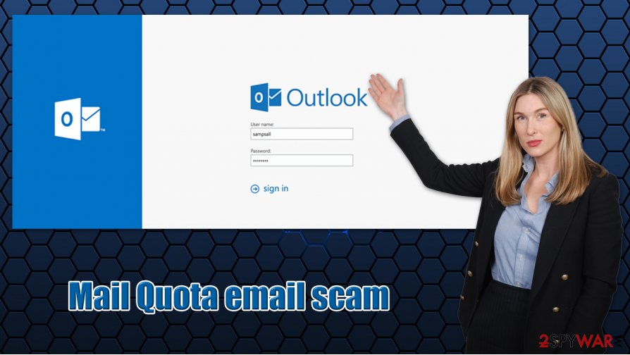 Mail Quota email scam phishing