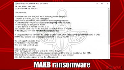 MAKB ransomware