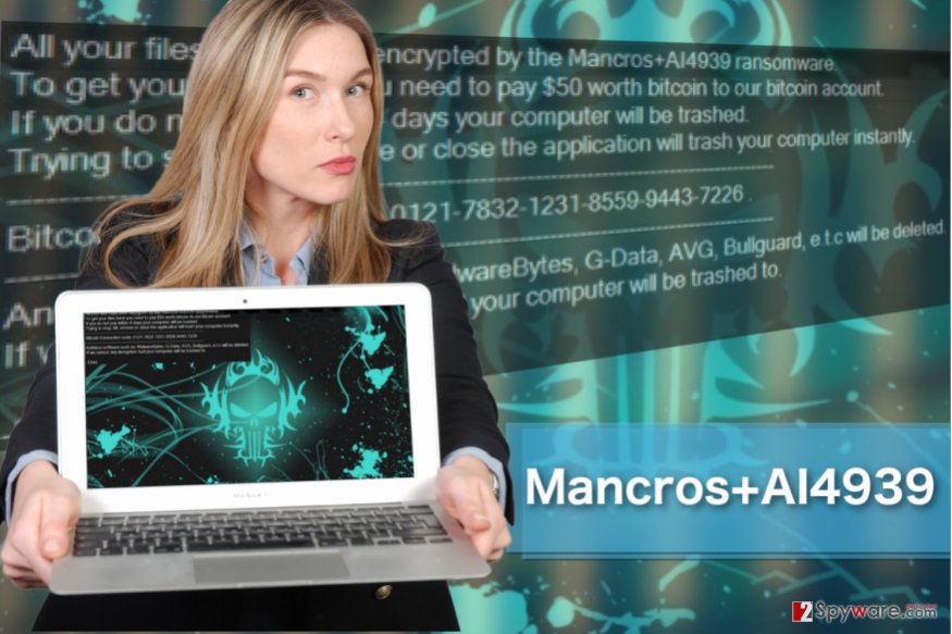 Image of Mancros+AI4939 ransomware virus