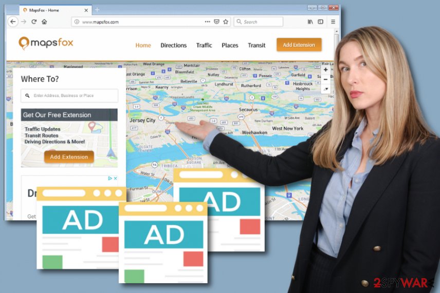 MapsFox adware