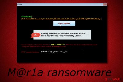 M@r1a ransomware