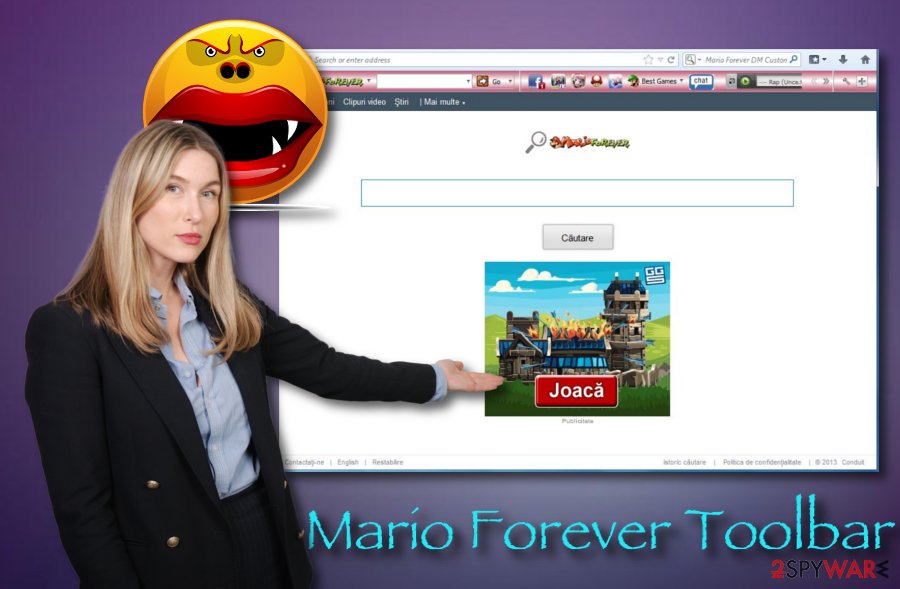 Mario Forever Toolbar virus