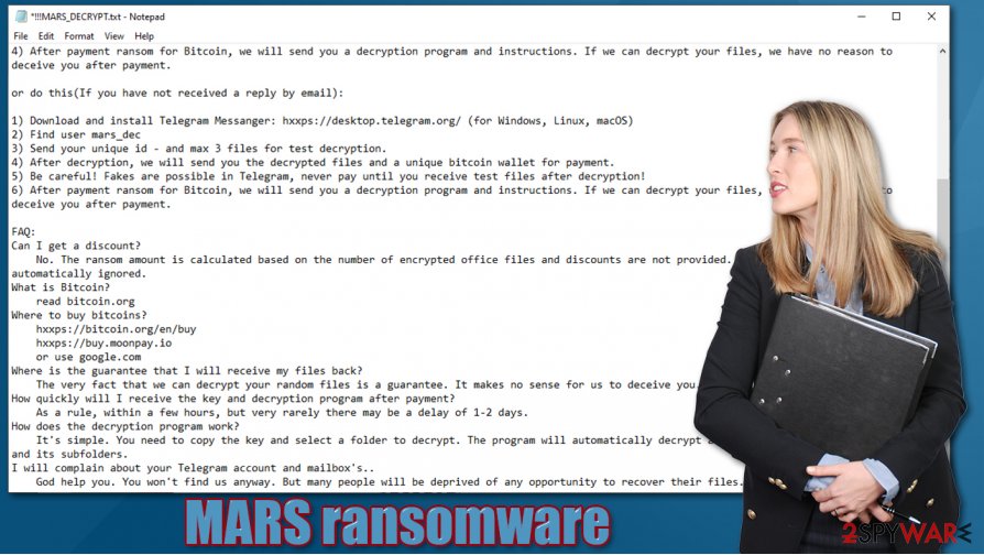 MARS ransomware virus