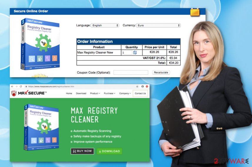 Max Registry Cleaner computer software