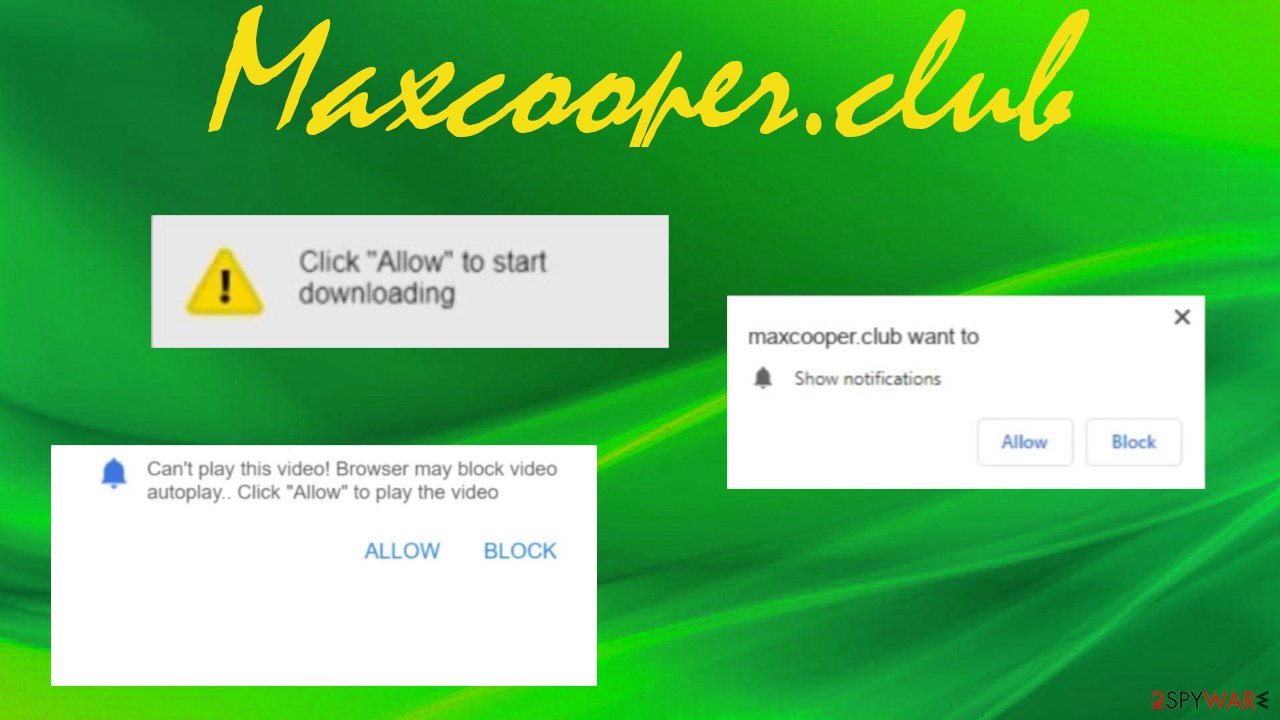 Maxcooper.club ads