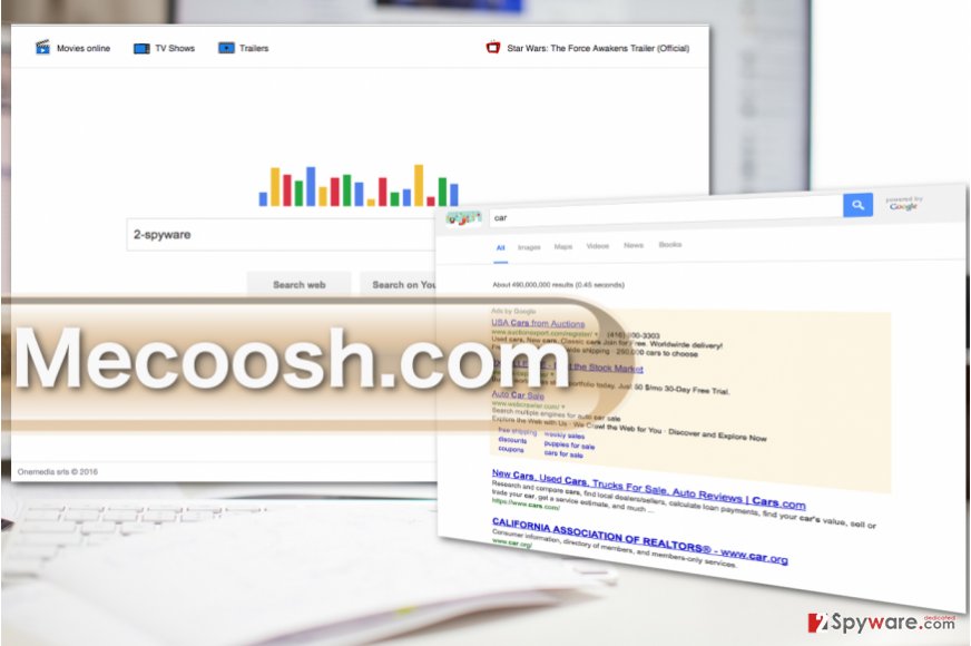 Mecoosh.com virus illustration Mecoosh.com virus illustration
