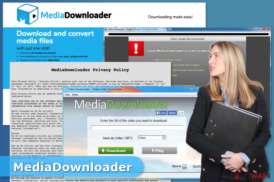 Image of Media Downloader virus