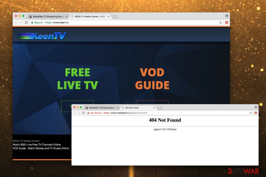 Search.mediatab.tv virus