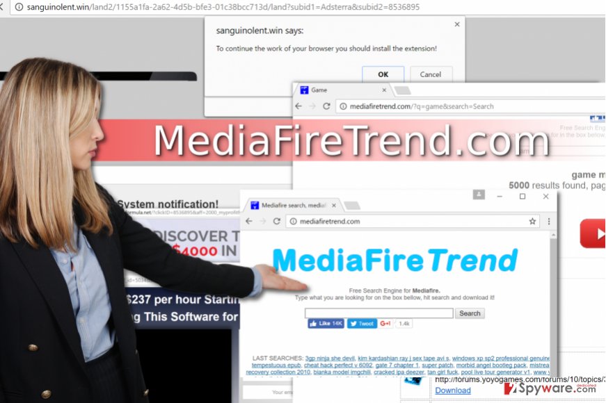 Mediafiretrend.com virus Mediafiretrend.com virus