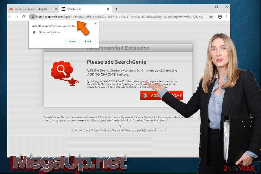 MegaUp.net virus