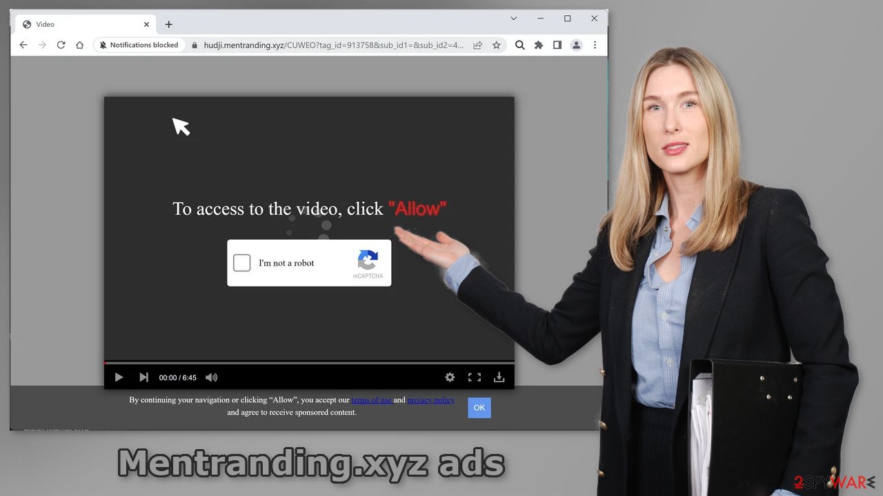 Mentranding.xyz ads