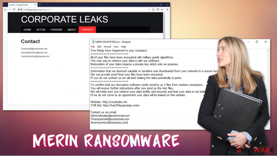 Merin ransomware virus