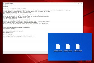 Merl ransomware virus