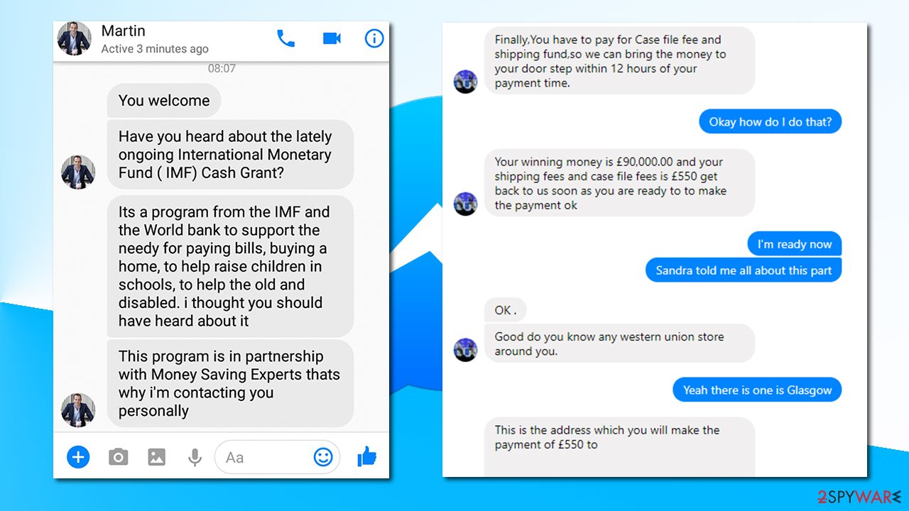 Facebook Messenger Virus - Malware Removal Instructions (Updated)