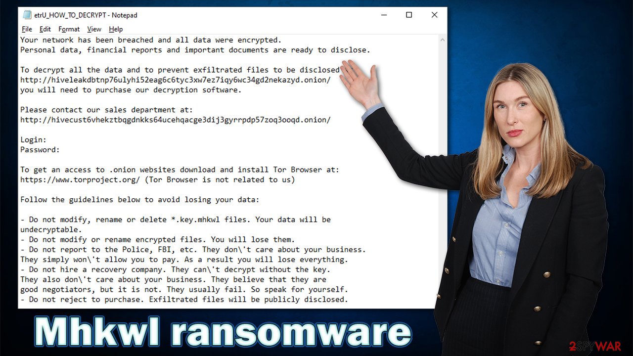 Mhkwl ransomware