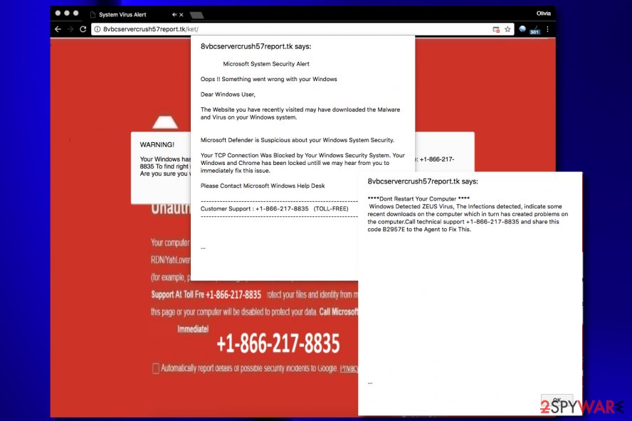 Remove “Microsoft System Security Alert” virus (Virus Removal Guide