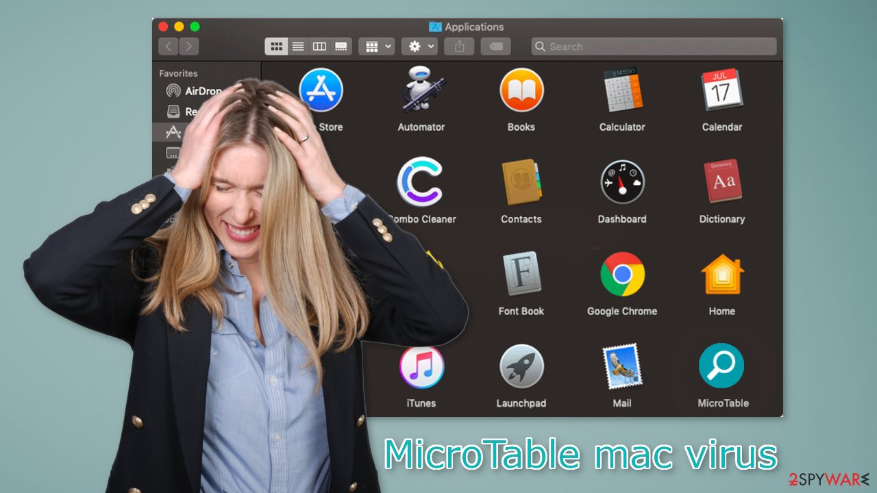 MicroTable mac virus