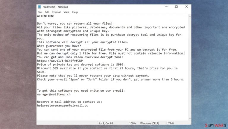 Miia ransomware
