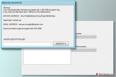 MIKOYAN ENCRYPTOR ransomware