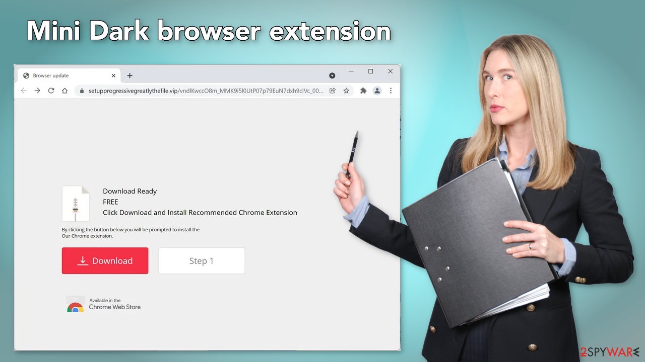 Mini Dark browser extension