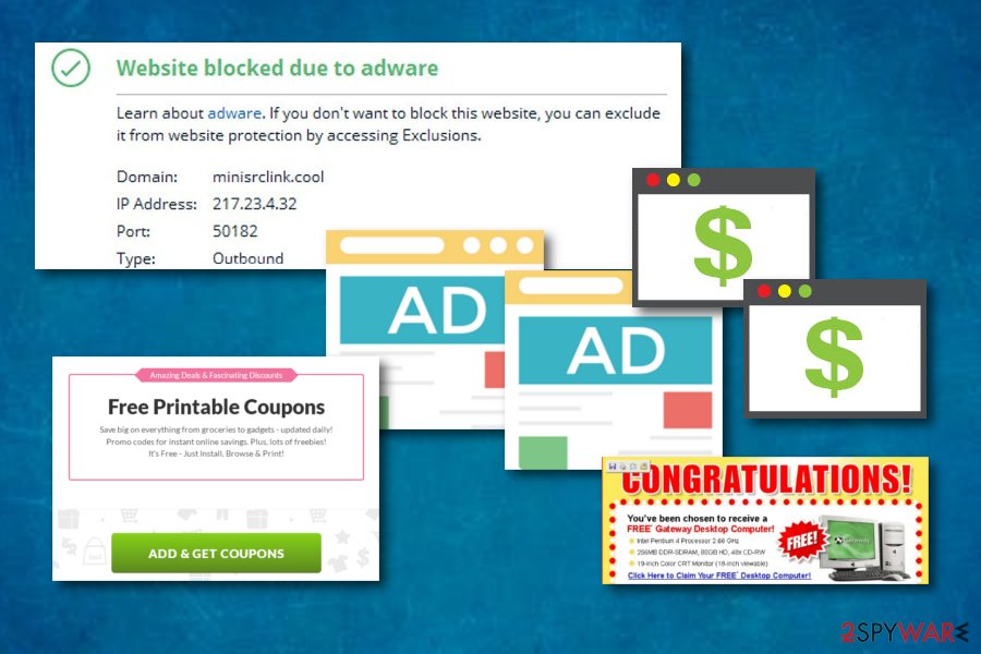 Minisrclink.cool adware