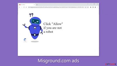 Misground.com ads