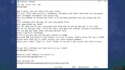 Mljx ransomware