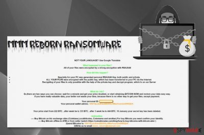 MMM Reborn ransomware