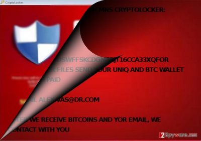 Is MNS Cryptolocker related to CryptoLocker?