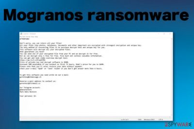 Mogranos ransomware