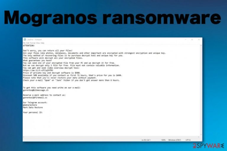 Mogranos ransomware