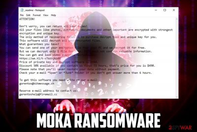 Moka ransomware