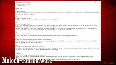 Moloch ransomware