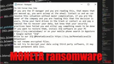 MONETA ransomware