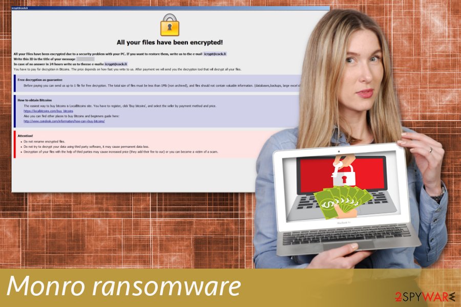 Monro ransomware