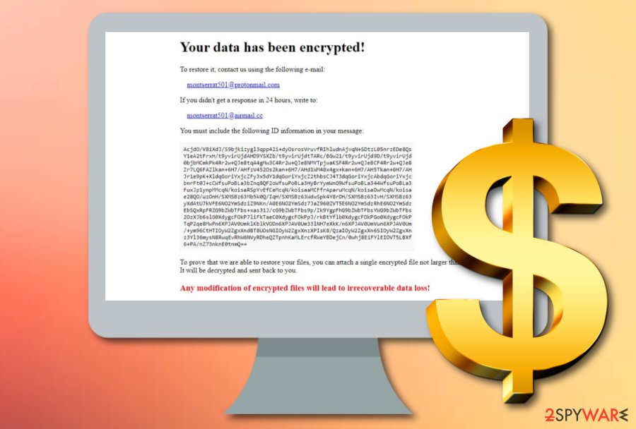 Montserrat ransomware