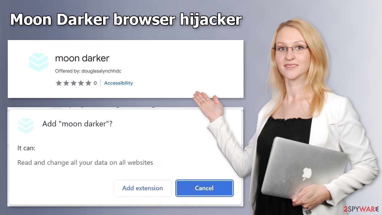 Moon Darker browser hijacker