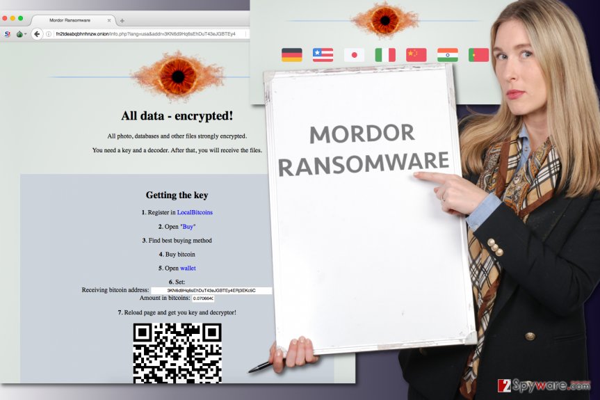 Mordor ransomware virus