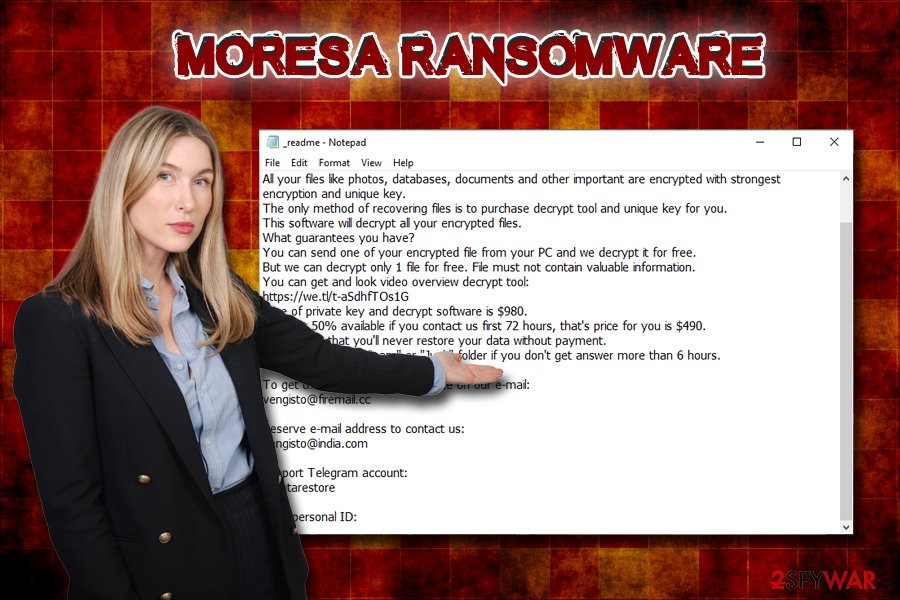 Moresa ransomware virus