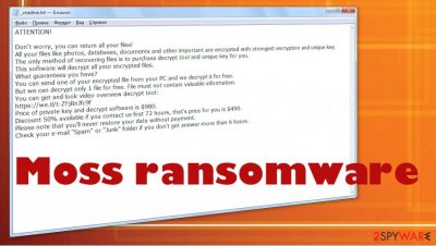 Moss ransomware