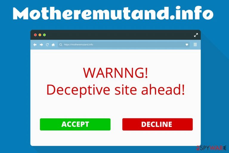 Motheremutand.info adware